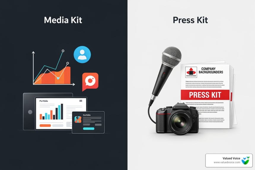 Media Kit vs Press Kit Understanding the Key Difference